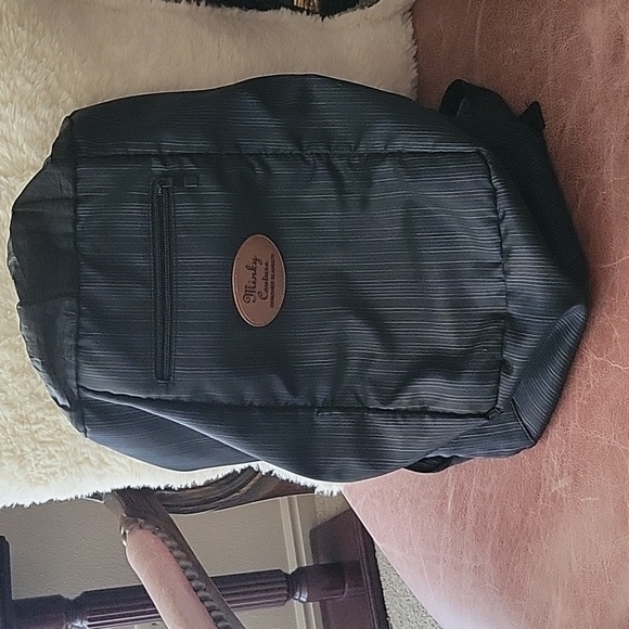 MINKY COUTURE Designer Blanket BACKPACK 4 TRAVEL - Picture 1 of 7